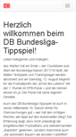 Mobile Screenshot of bundesligatippspiel.deutschebahn.com
