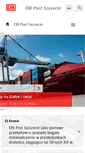 Mobile Screenshot of portszczecin.deutschebahn.com